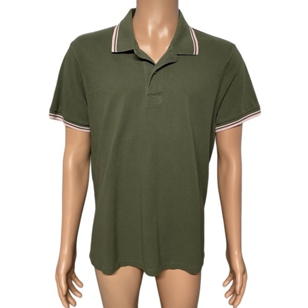 Jack Spade Men’s Green XL Short Sleeve Polo Shirt in EUC